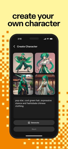 Character.AI — publisher screenshot from the US App Store