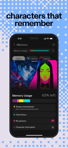 Character.AI — app store screenshot 3